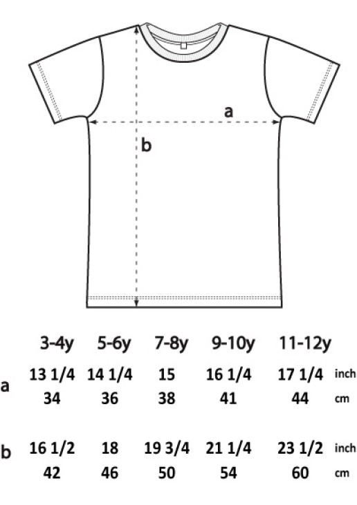  Junior 100% Organic Cotton Classic T-Shirt